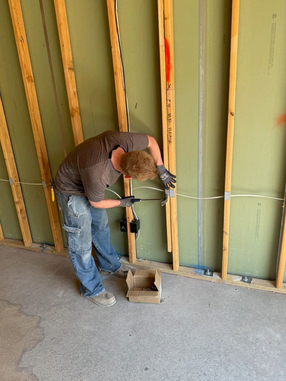 Project Fox Hollow Electrical Rough-In by A-Crew Electric image